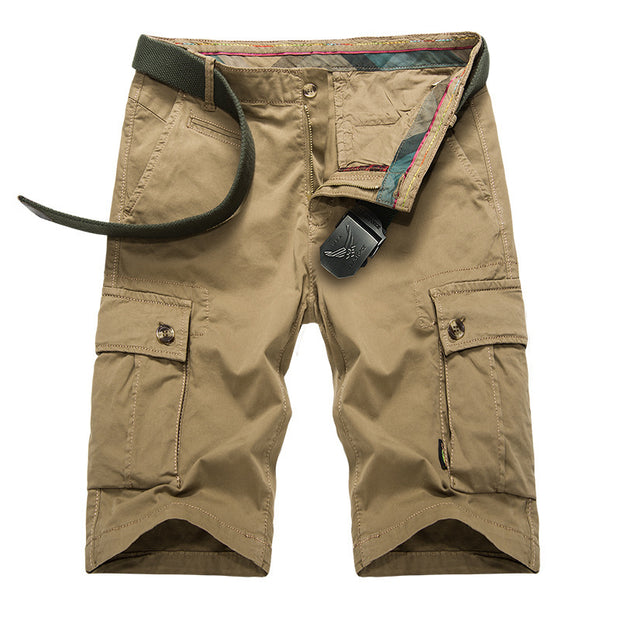 Mens Outdoor Big Pockets Cargo Shorts