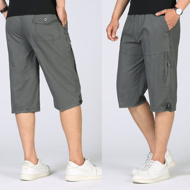 Men's Breathable Loose Fit Casual Cargo Shorts