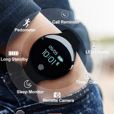 SANDA Luxury Smartwatch Apple & Android Compatible