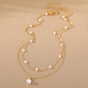Pearl Tassel Necklace Fashion Jewelry