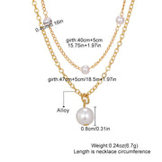 Pearl Tassel Necklace Fashion Jewelry