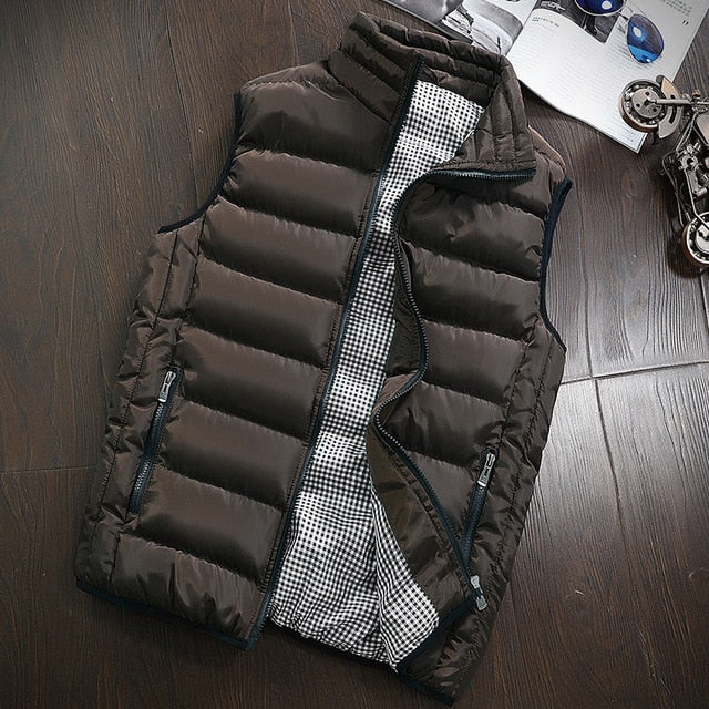 Brand Clothing Vest Jacket Men - FIVE TIGERS 