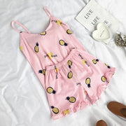 Summer Sleepwear   Print Pajama Sets for Women Sleepwear - FIVE TIGERS 