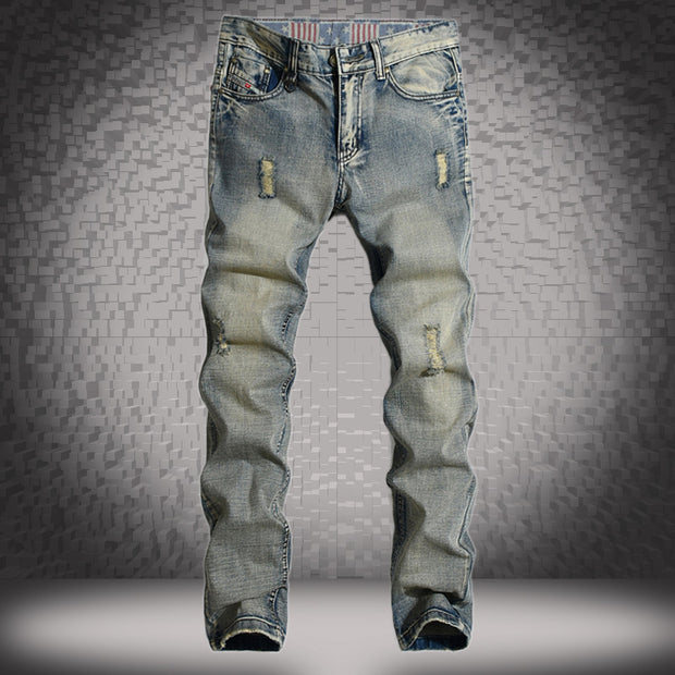 Fashion Ripped Cool Men’s Jeans