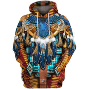 Psychedelic Print Hoodie