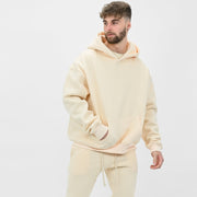 Men's Sweatshirt Tide High Street Large Size Solid Color