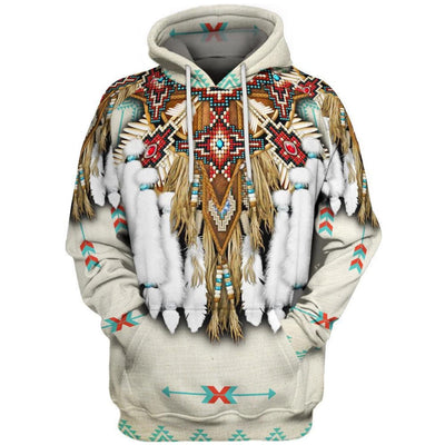 Psychedelic Print Hoodie