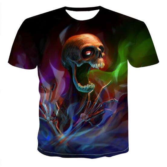 Men's 3D Skull T-Shirts