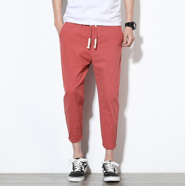 Summer Men's Loose Linen Pants Casual & Trendy