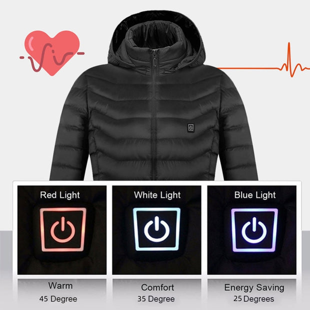 USB Electric Jacket Coat