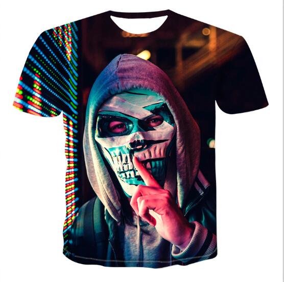 Men's 3D Skull T-Shirts