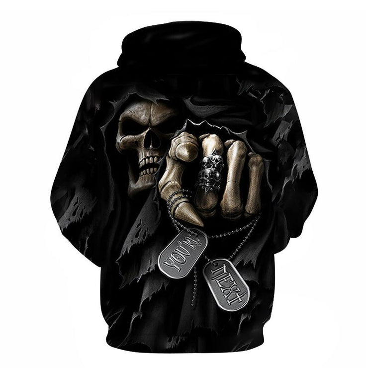 Taro printed hoodie
