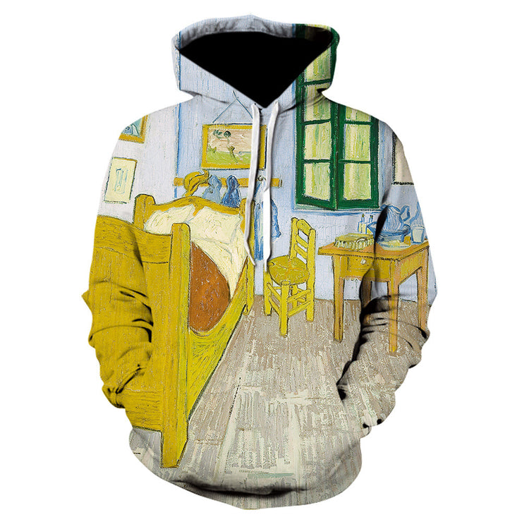 Men's 3D Printed Hoodie - Stylish, Unique, Comfortable, Casual Wear, Trendy Men's Hoodie, Perfect for Everyday Use"