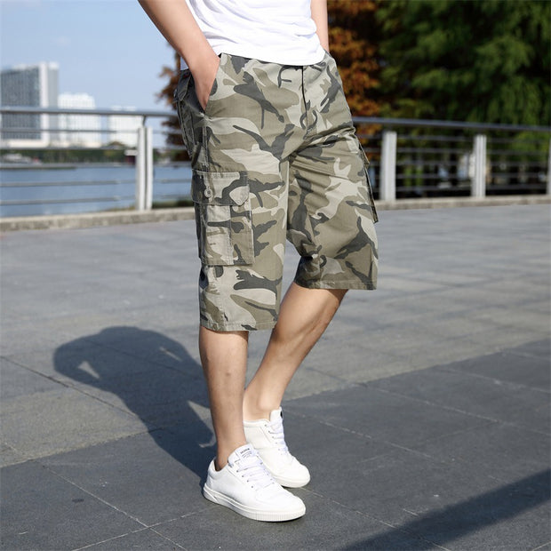 Camouflage Casual Sports Cargo Shorts