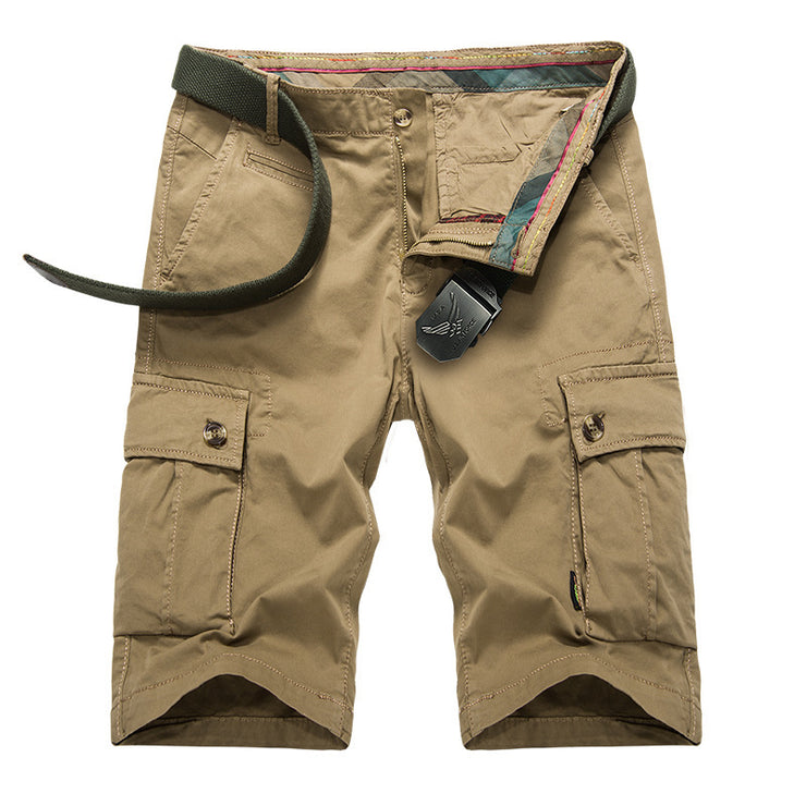 Mens Outdoor Big Pockets Cargo Shorts