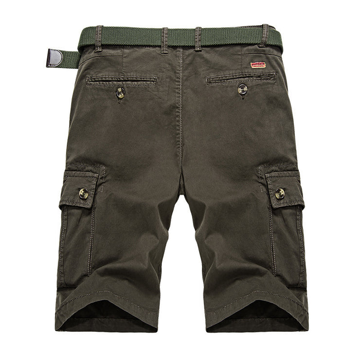 Mens Outdoor Big Pockets Cargo Shorts