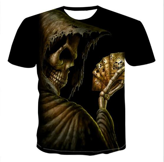 Men's 3D Skull T-Shirts