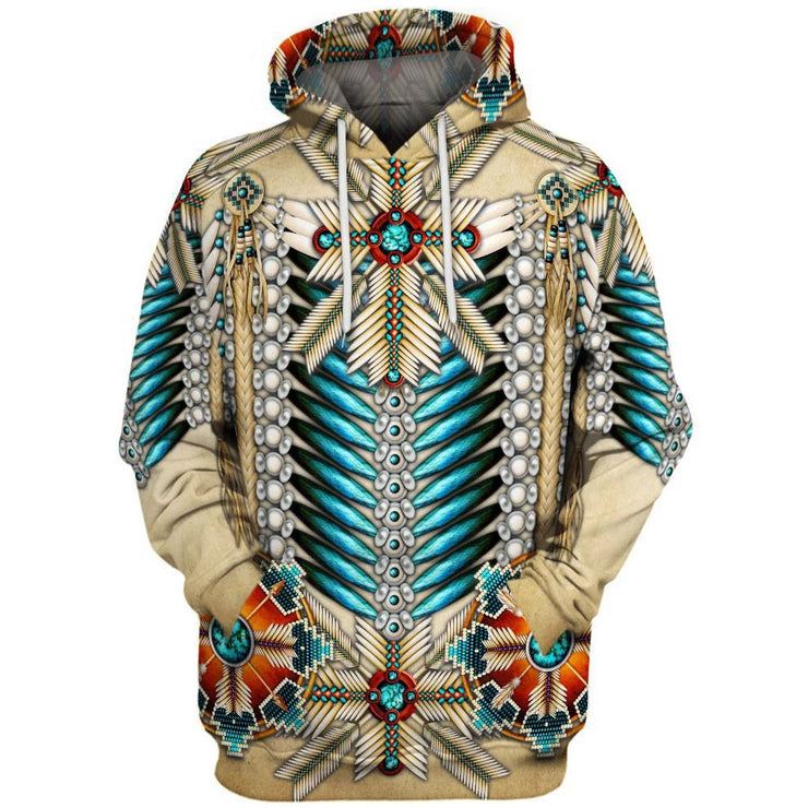Psychedelic Print Hoodie
