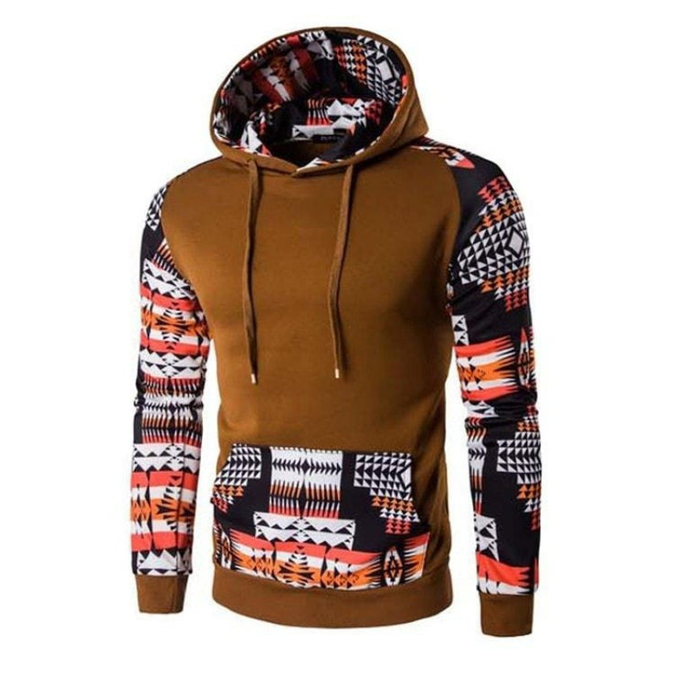 Men's Aztec Pattern Sweatshirt Hoodie