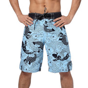 Men's Printed Peach Shorts