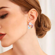 Sweet Flower Earrings Women's Delight