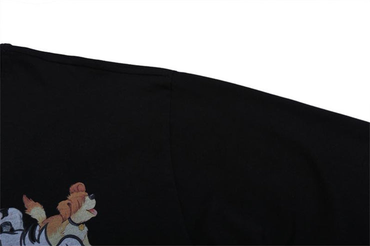 Puppy Print Sweatshirt
