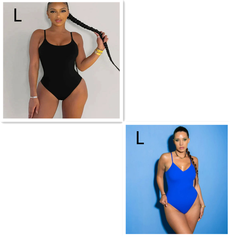Solid Color Triangle One-piece Swimsuit