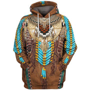 Psychedelic Print Hoodie
