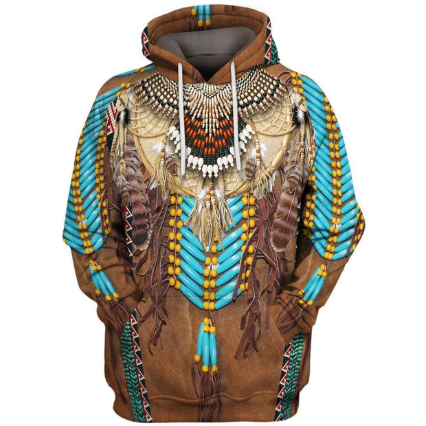 Psychedelic Print Hoodie