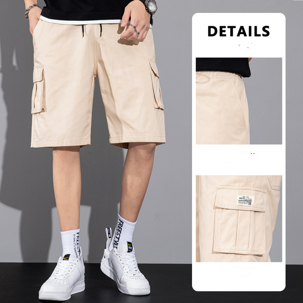 Drawstring Cargo Shorts: Multi Pocket Design