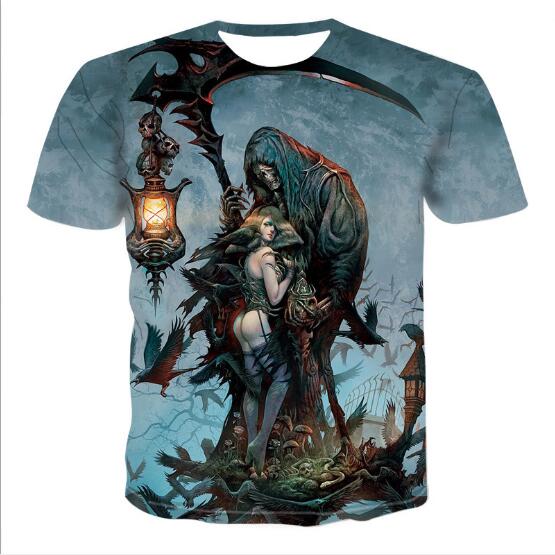 Men's 3D Skull T-Shirts