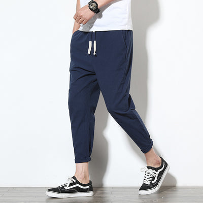 Summer Men's Loose Linen Pants Casual & Trendy