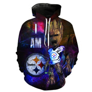 Pittsburgh 3D Hoodies