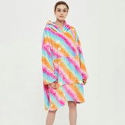 Ovesized Wearable Blanket Hoodie