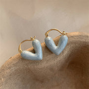 Heart Love Earrings Fashion Jewelry