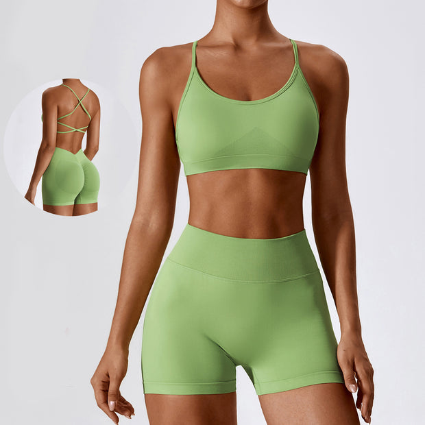 Seamless Yoga Set Quick-Drying, Tight Fit