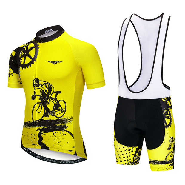 Pro cycling jersey set