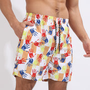 Gradient Printed Shorts