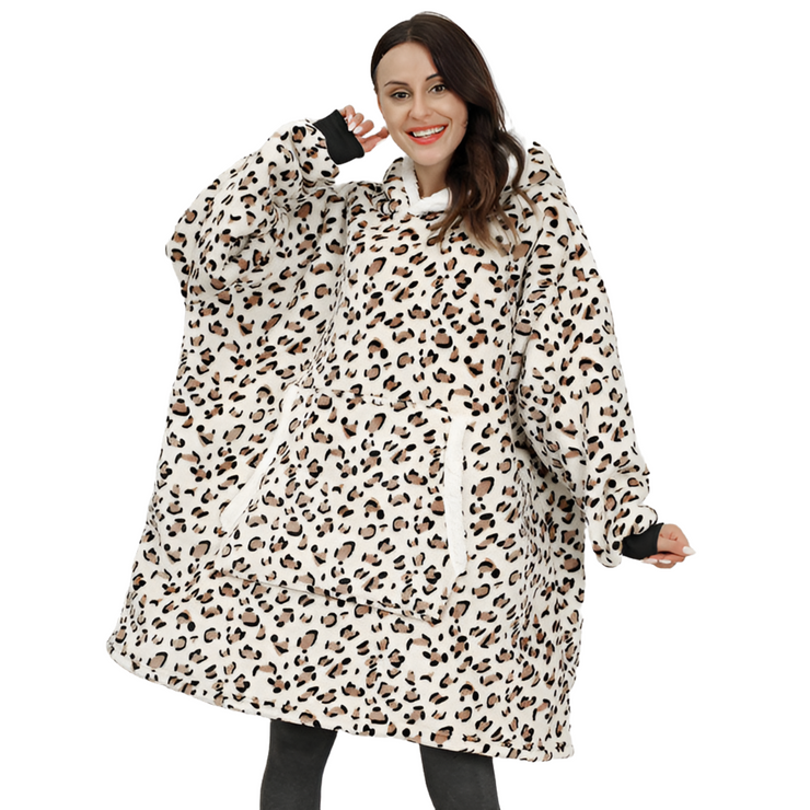 Women's Blanket Hoodie - Cozy, Comfortable, Warm Hoodie, Stylish Loungewear, Perfect for Relaxing at Home in the USA