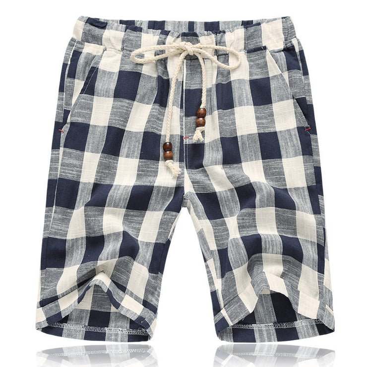 Men's Stripe Cotton Shorts