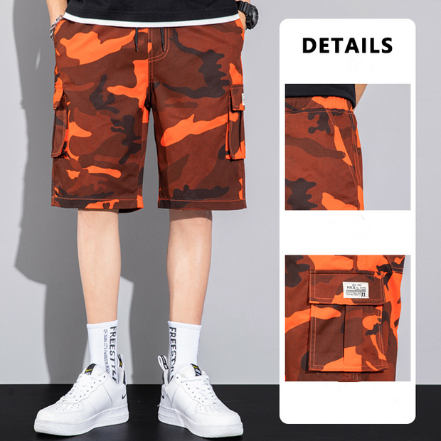 Drawstring Cargo Shorts: Multi Pocket Design