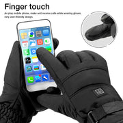 Winter Electric Heated Motorcycle Touch Screen Gloves