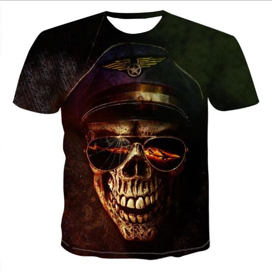 Men's 3D Skull T-Shirts