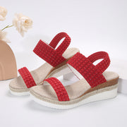 Peep-toe Wedge Sandals Summer Fashion