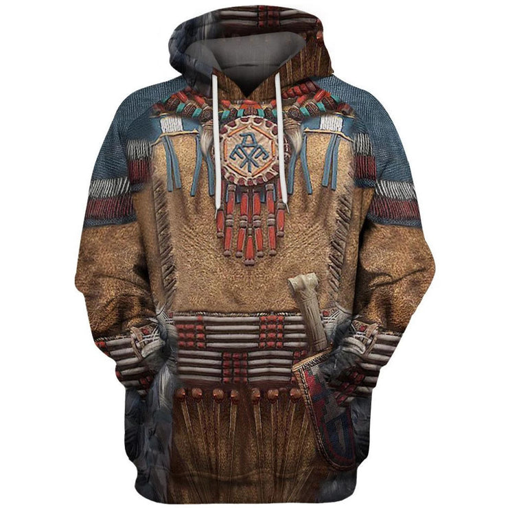 Psychedelic Print Hoodie