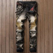 Men’s Embroidered jean Pants