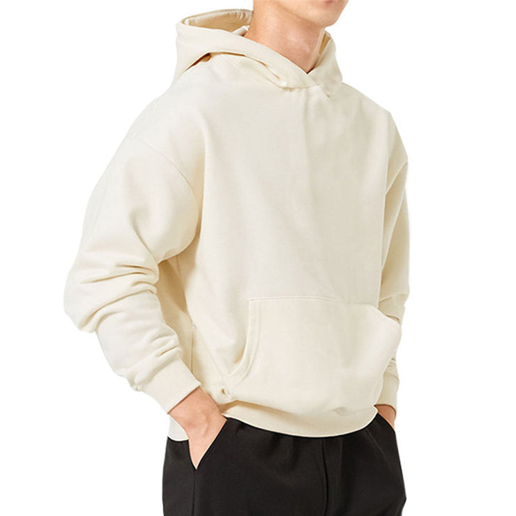 Men's Sweatshirt Tide High Street Large Size Solid Color