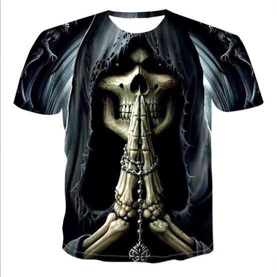 Men's 3D Skull T-Shirts