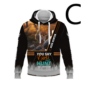 Hunting 3D Hoodie