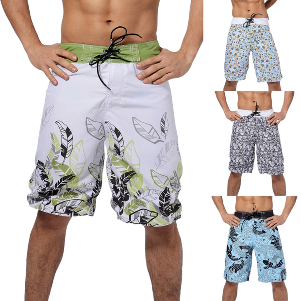 Printed Peach Shorts
